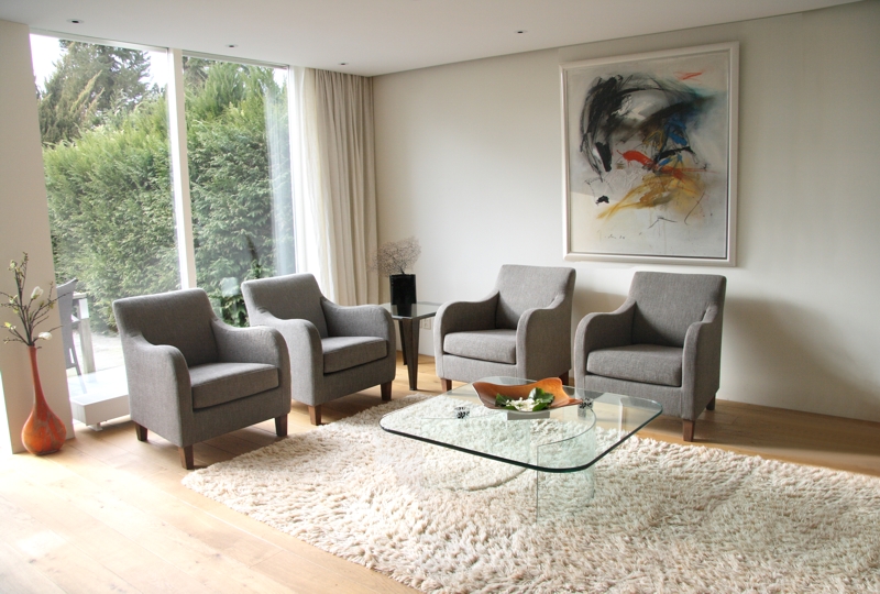 Huiskameropstelling in stof